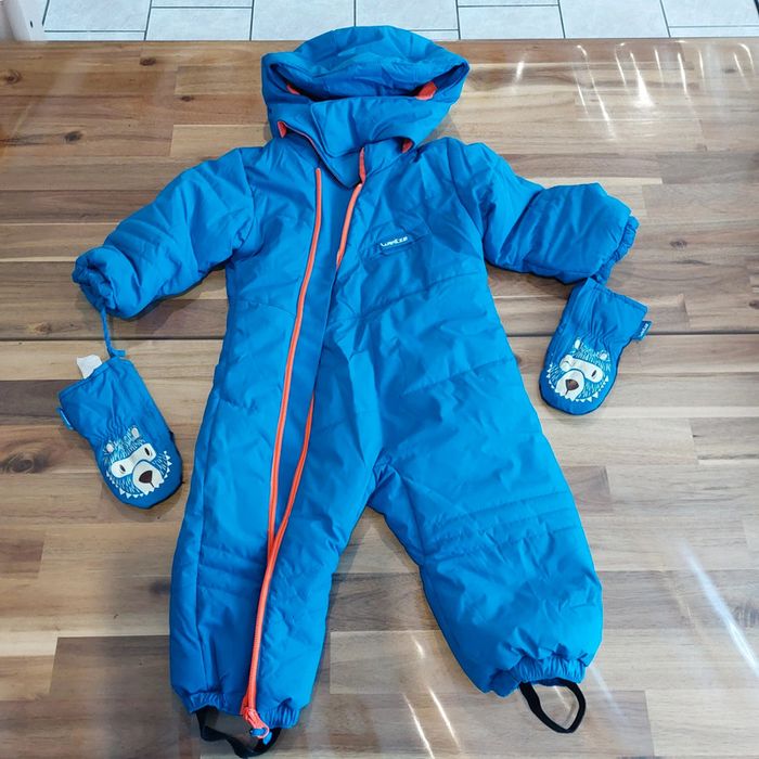 Combinaison ski avec gants 18 mois