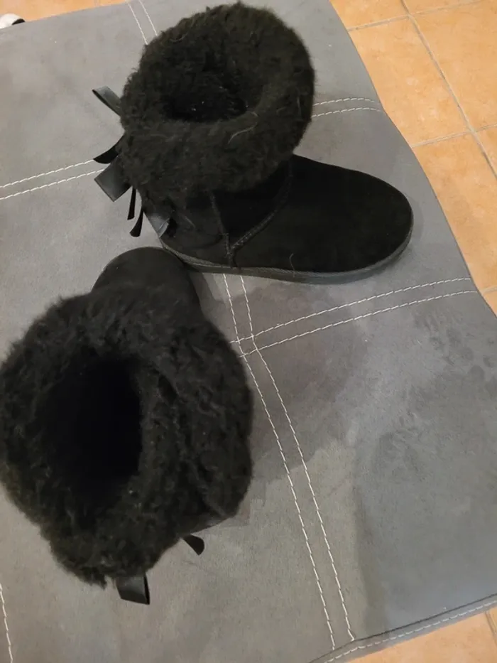 Bottines noires fourrées - photo numéro 6
