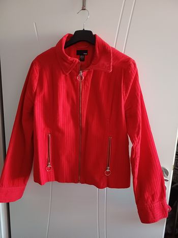 Veste velour côtelé