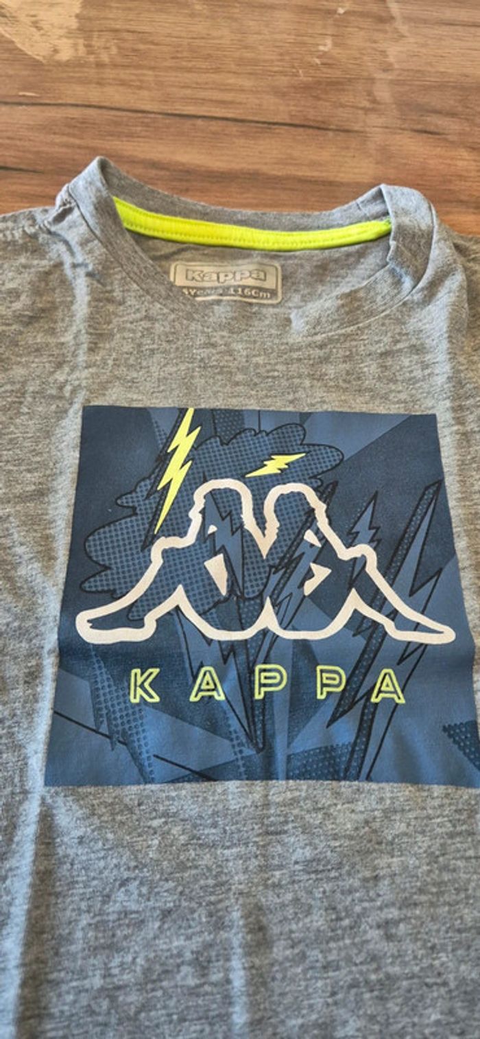 Tee-shirt kappa 6 ans - photo numéro 2
