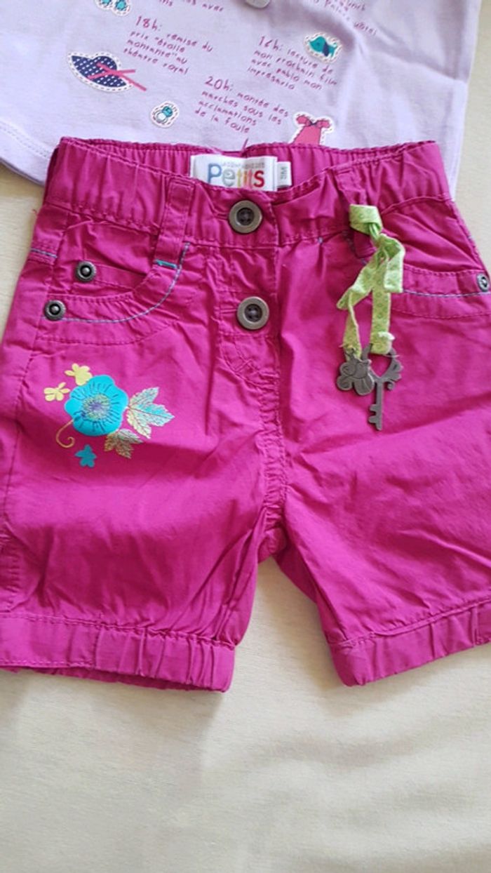 Ensemble bermuda tshirt - photo numéro 2