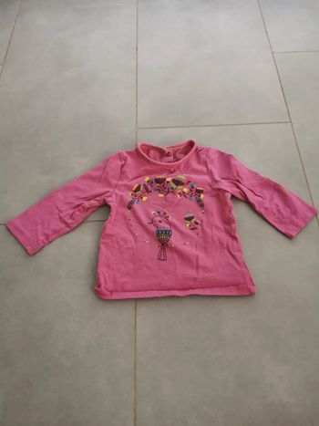 Tee-shirt manche longue 12 mois