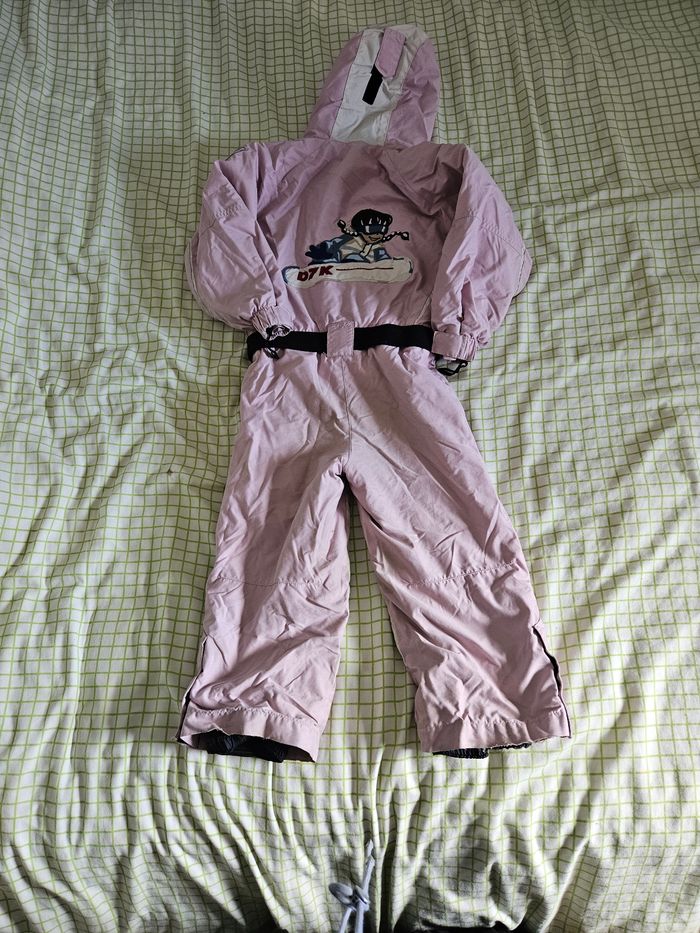 Combinaison ski fille 4 ans rose - photo numéro 2