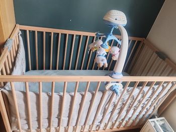 Lit bébé pliant 60 x 120 cm avec matelas