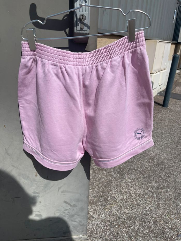 Short de jogging rose puma taille 38-40 - photo numéro 4