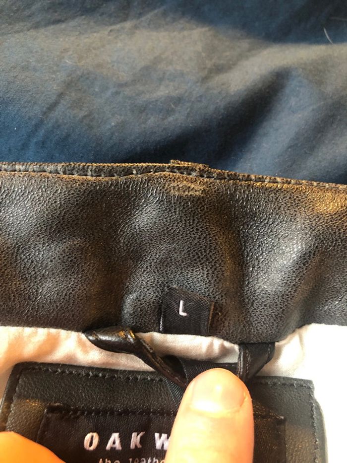 Veste en cuir Oakwood the leather brand L - photo numéro 8