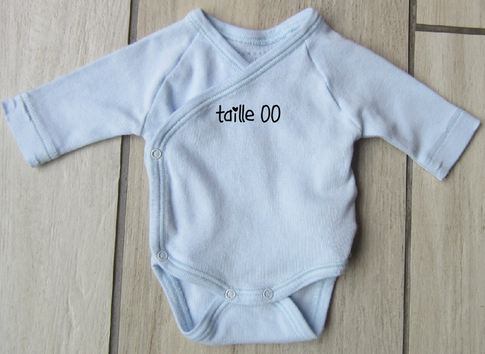 Lot de 3 bodies bébé prématuré - photo numéro 2