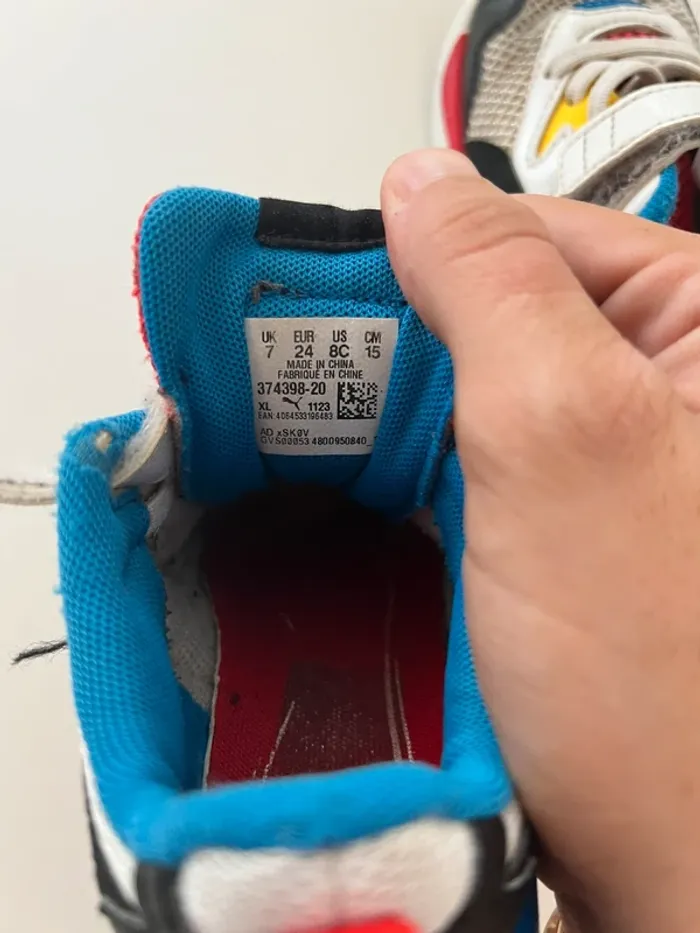 Baskets puma taille 24 - photo numéro 7