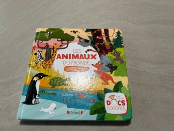 Livre sonore "Les Animaux du Monde"