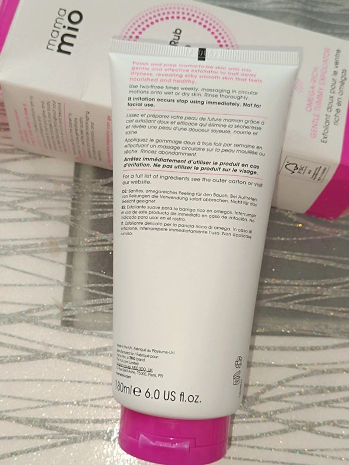 Exfoliant doux pour le ventre-Future Maman🩷Mamamio - photo numéro 2