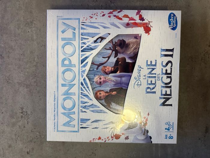 Jeu Monopoly reine des neiges neuf