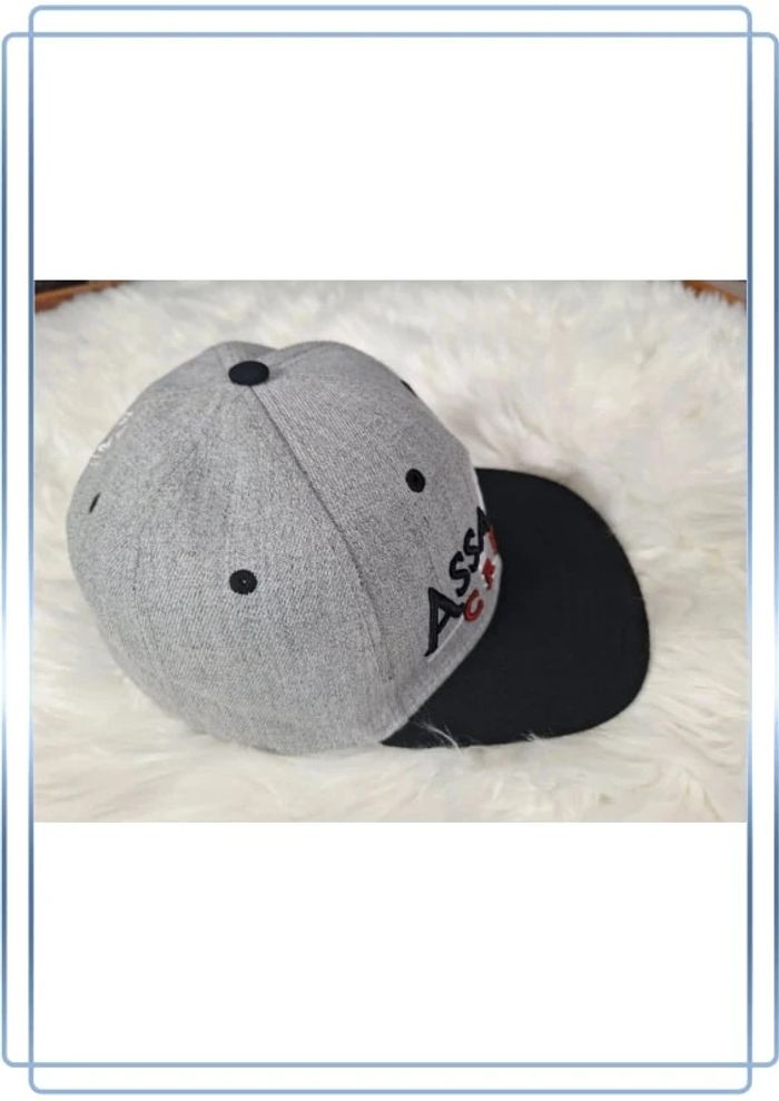 casquette assassins creed 2016 / noir et gris brodé (535) - photo numéro 6