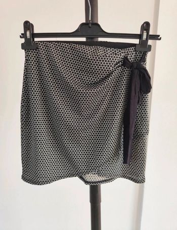 Jupe noire et blanche 34