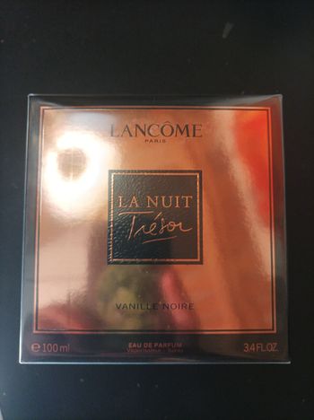 Parfum femme la nuit tresor vanille noire 