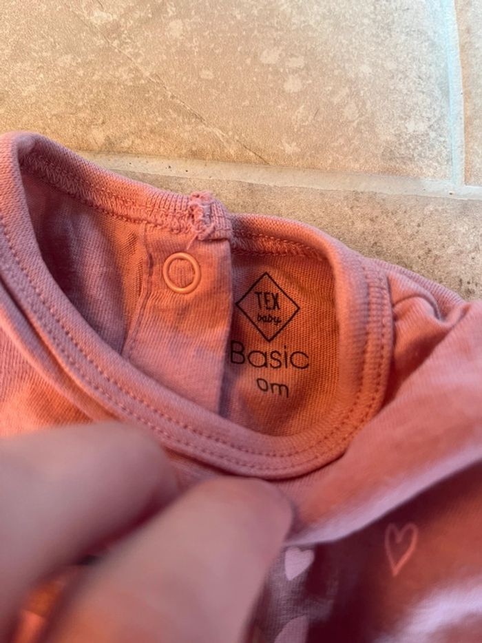2 pyjamas bébé fille 0 mois - photo numéro 2