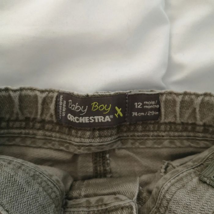 Bermuda léger, kaki, 12 mois - photo numéro 4