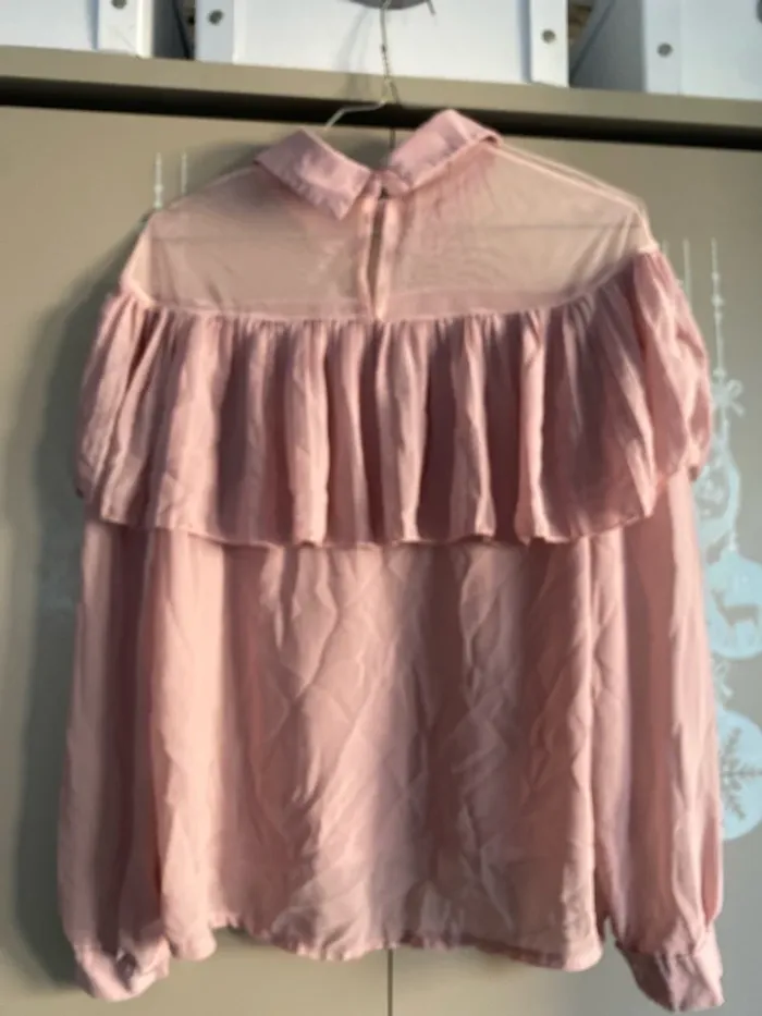 Blouse en voile - Taille M - photo numéro 3