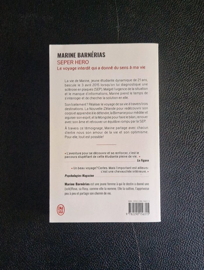 Livre "Seper Hero, le voyage interdit qui a donné un sens à ma vie" - photo numéro 2