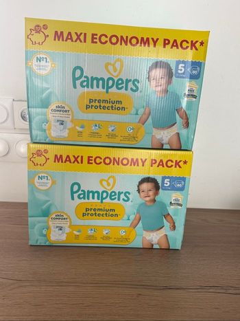 Couches Pampers premium taille 5