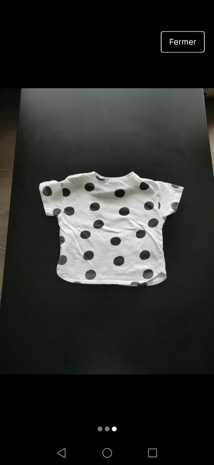 T shirt pois - photo numéro 3