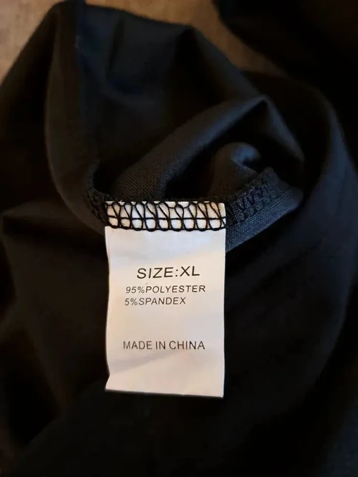 Combinaison pantalon noir XL - photo numéro 3