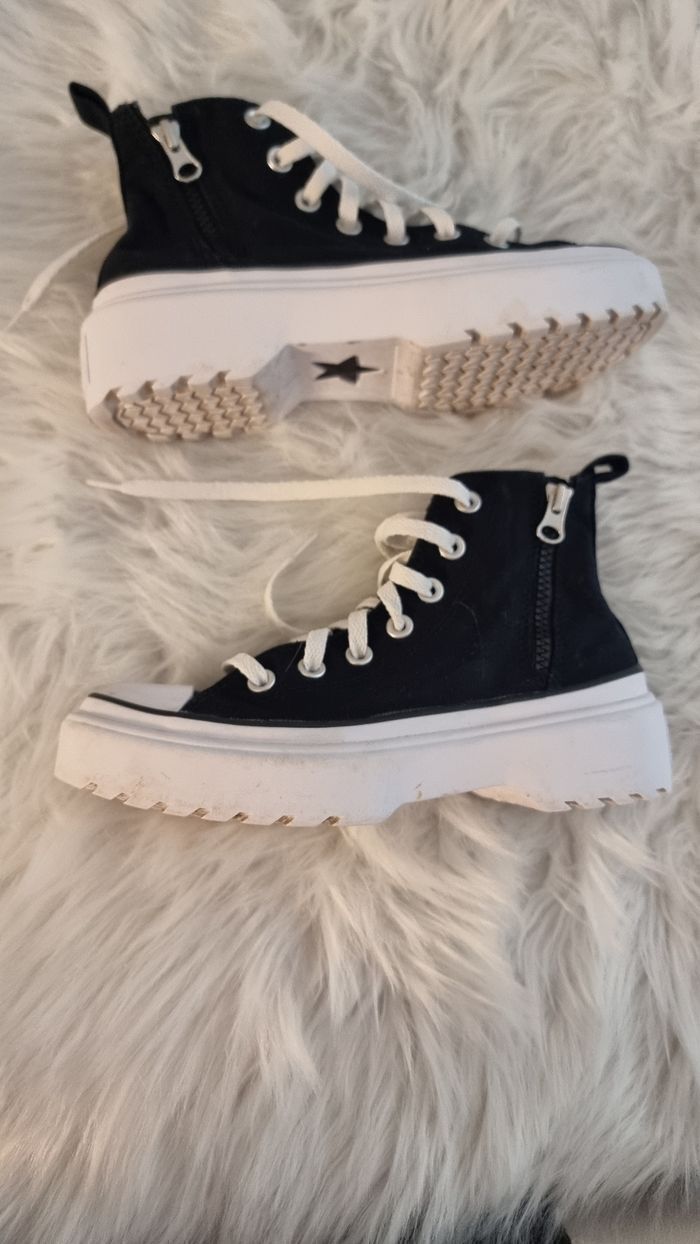 (Mises 1 fois👌!) 😍🤩🥰👌SUPERBES Baskets CONVERSES all star pointure 36 fille 🥰🤩😍👌 - photo numéro 4