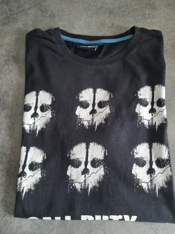 T-shirt call of duty ghosts - photo numéro 2