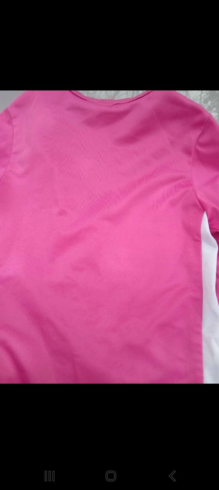 Veste de sport rose et blanche/ Domyos - photo numéro 4