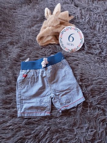 Short garçon 6 mois