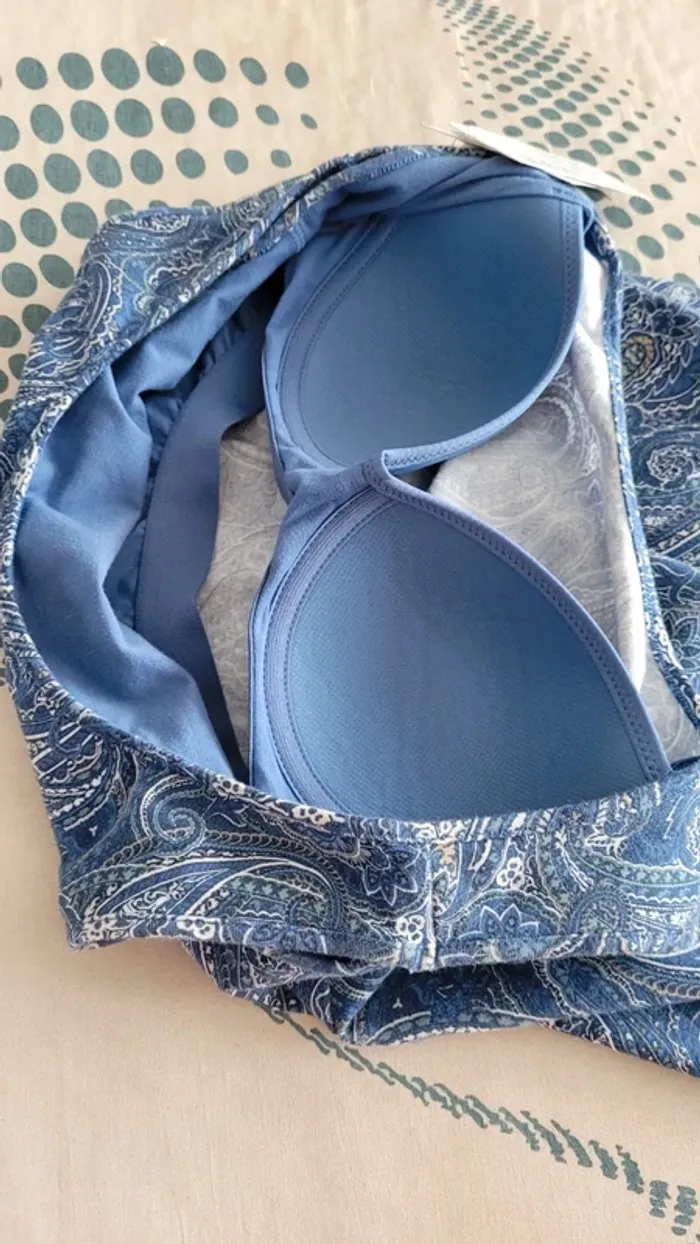 Robe longue avec brassière intégrée - photo numéro 5
