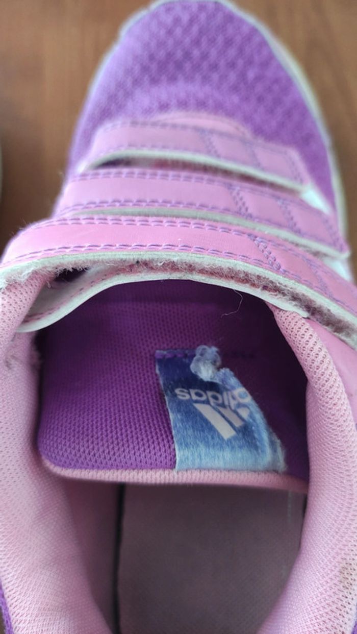 Baskets tissu adidas pointure 34 - photo numéro 13