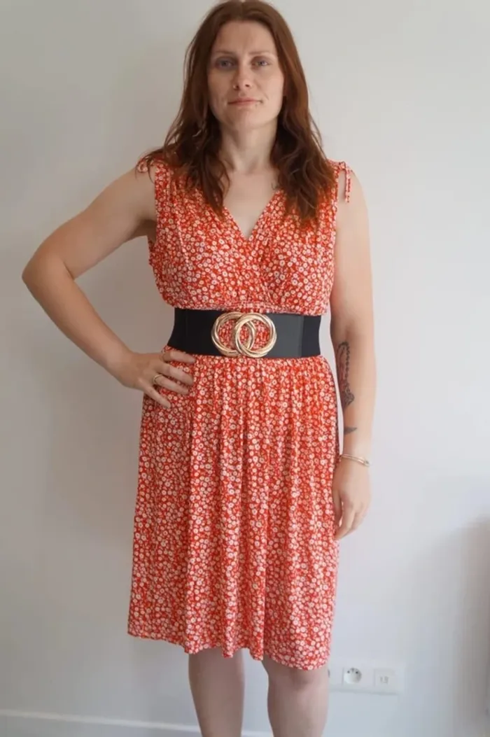 Robe fleuri.