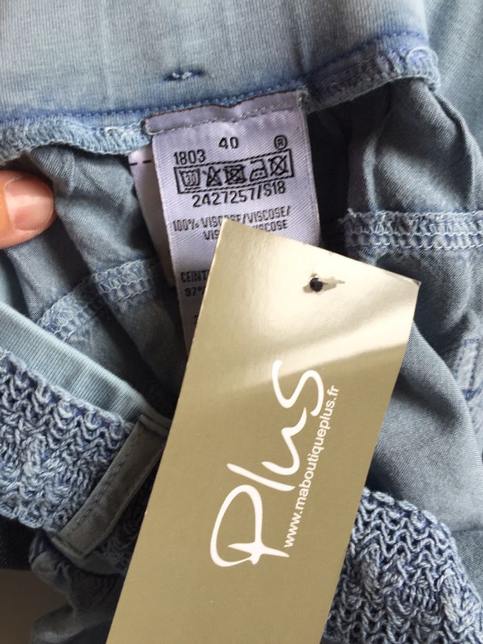 Pantalon #toile légère #taille 40#neuf - photo numéro 2