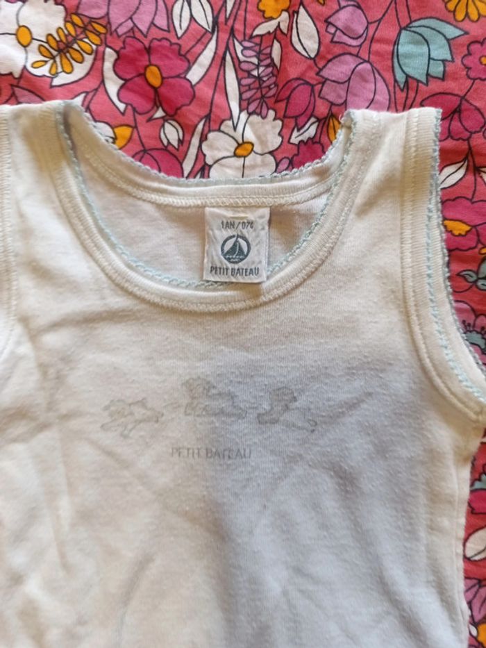 Body taille 1 an de la marque Petit bateau - photo numéro 2