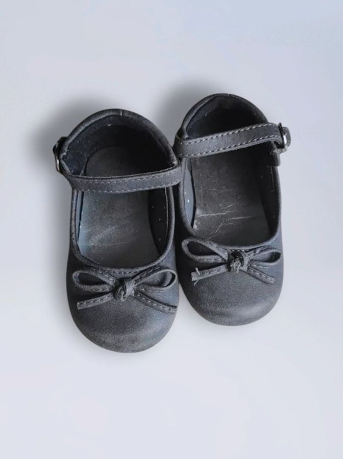 Ballerines grises noeud / Obaïbi - 19