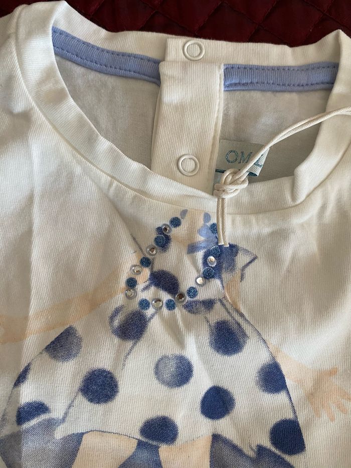 Superbe tee shirt taille 9 12 mois Original Marines Neuf - photo numéro 4