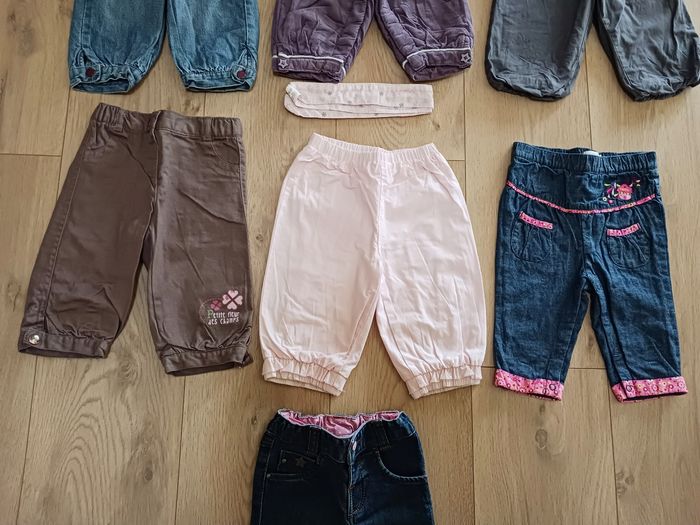 Lot de 7 pantalons 6 mois - photo numéro 3