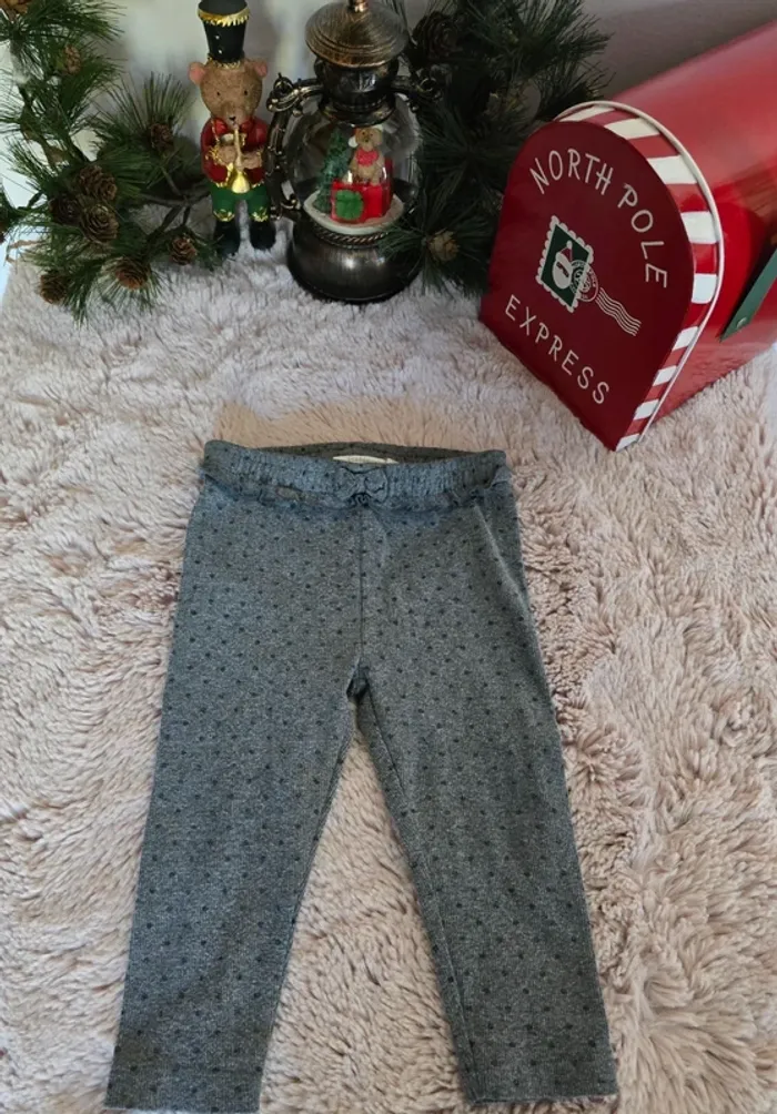 Lot de 2 Pantalons Bébé Fille – Taille 80 cm - photo numéro 5