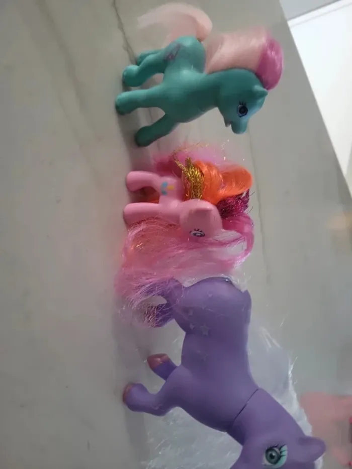 Lot de 3 petits poneys - photo numéro 5