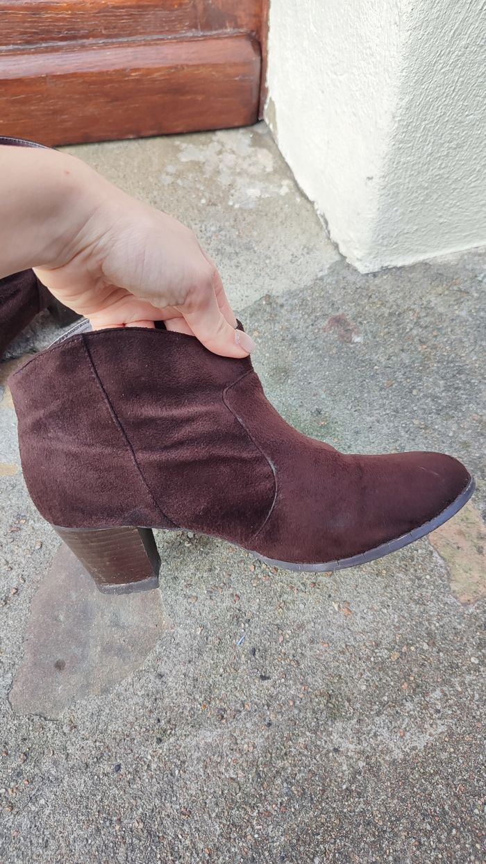 Bottines marron La Redoute 38 - photo numéro 10