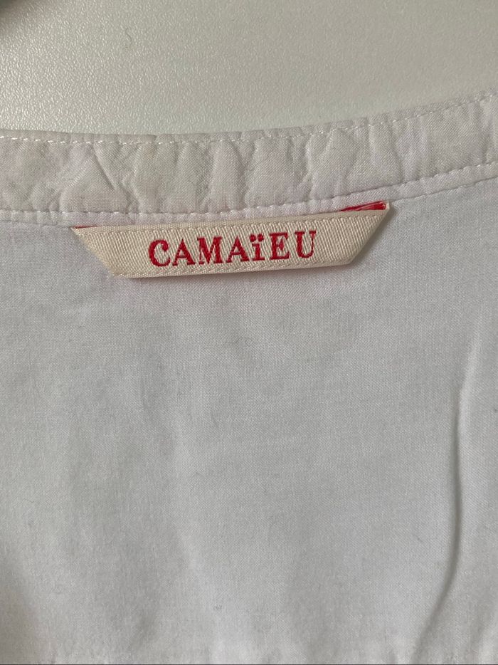 Chemise blanche manche trois-quarts - photo numéro 3