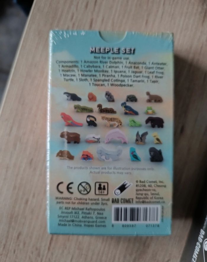 Life of the amazonia meeples set - photo numéro 2