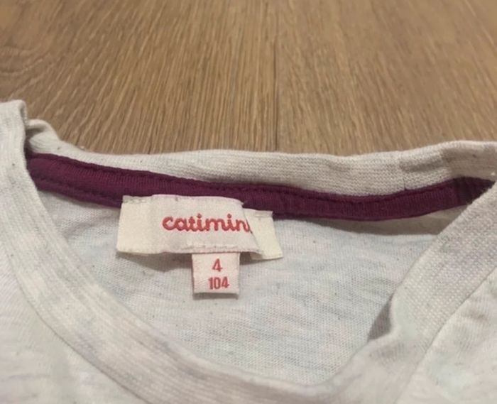 TEE shirt catimini 4 ans neuf - photo numéro 3