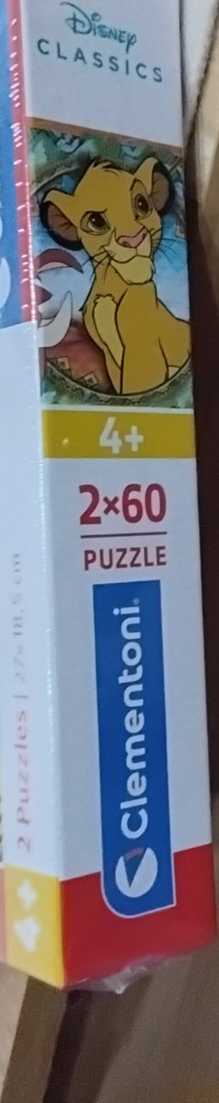 Puzzle 2×60 le roi lion neuf dans son emballage d'origine scellé - photo numéro 4