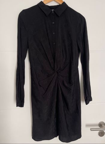 🖤 Robe noire cintrée satinée Camaïeu 🖤