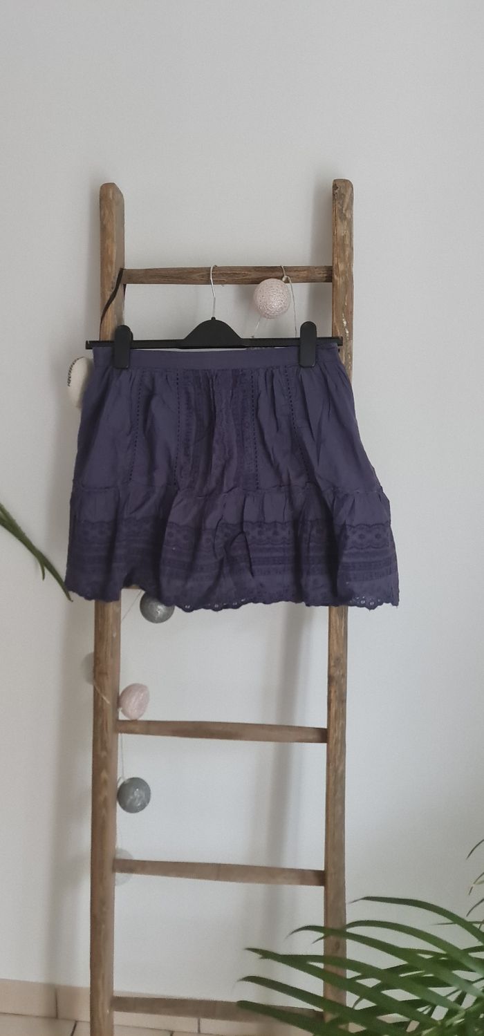 Jupe bleu marine Sud Express taille 40 L