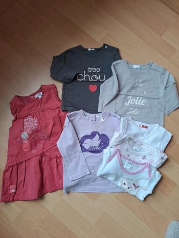 Lot hiver fille 9mois #laredoute