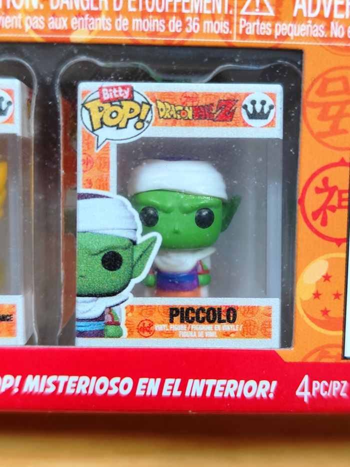 Pack 4 Funko Bitty Pop! Dragon Ball Z (Inclus MYSTERY) - photo numéro 4