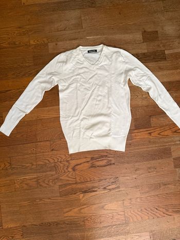 Pull blanc
