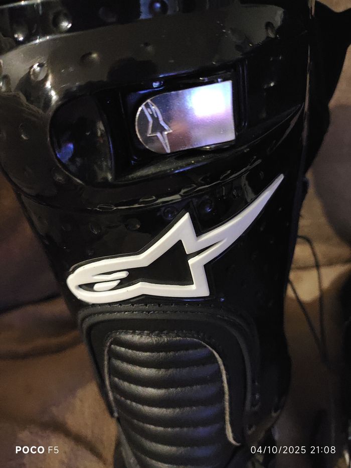 Bottes motard alpinesstar smx taille 45 - photo numéro 9